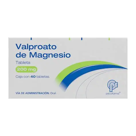 Valproato De Magnesio 200mg Ta